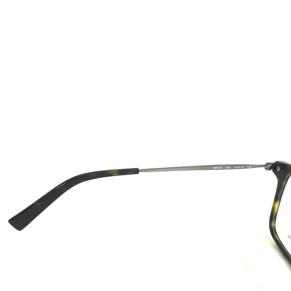 Nautica Eyeglasses Frames N8134 206 Gray Tortoise Square Full Rim 54-18-145